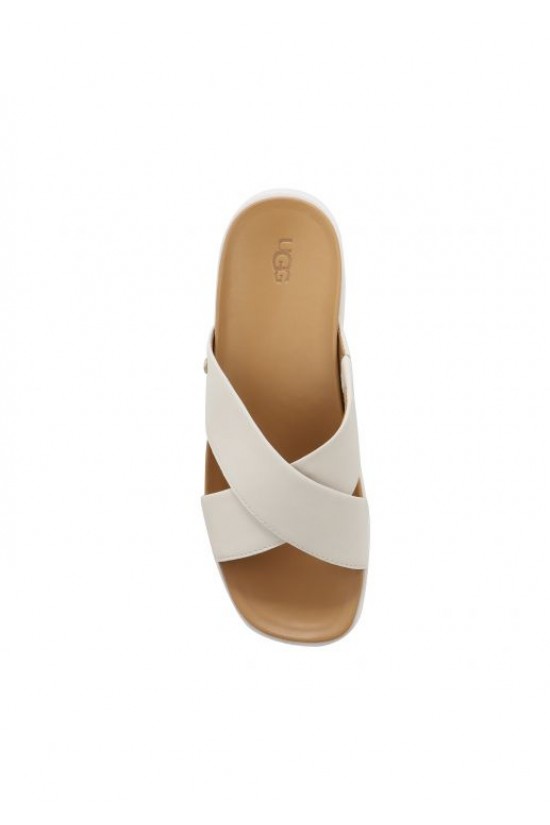 White Women's Slides UGG - Emily W/1119744 White Women's Slides UGG - Emily W/1119744