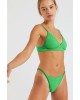 Women's Green Bikini bottom - Banana moon Lita Scrunchy