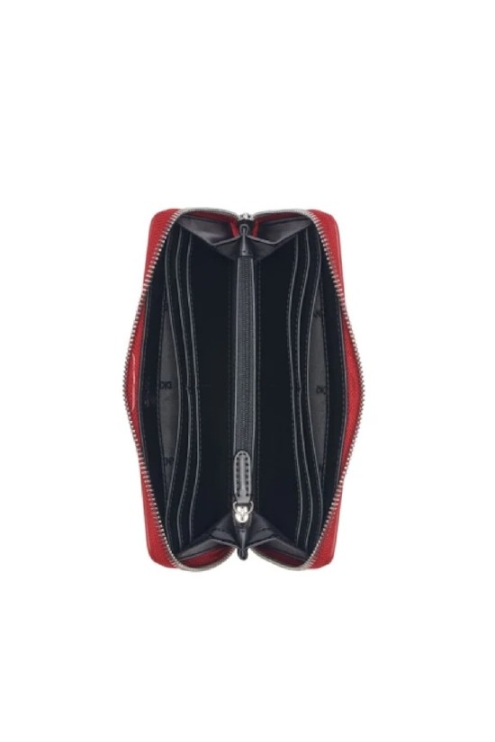 Γυναικείο μεγάλο κόκκινο πορτοφόλι - DKNY Hadlee wallet R541AO37 Γυναικείο μεγάλο κόκκινο πορτοφόλι - DKNY Hadlee wallet R541AO37