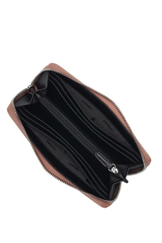 Γυναικείο μεγάλο μπεζ πορτοφόλι - DKNY Hadlee wallet R541AO37 Γυναικείο μεγάλο μπεζ πορτοφόλι - DKNY Hadlee wallet R541AO37