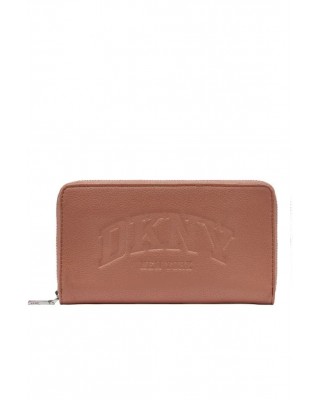 Γυναικείο μεγάλο μπεζ πορτοφόλι - DKNY Hadlee wallet R541AO37