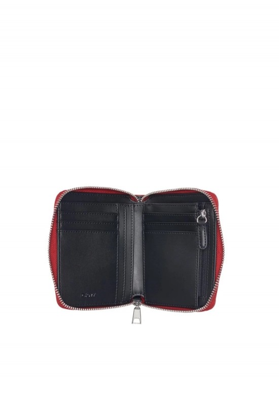 Γυναικείο μικρό κόκκινο πορτοφόλι - DKNY Hadlee Small R541AO38 Γυναικείο μικρό κόκκινο πορτοφόλι - DKNY Hadlee Small R541AO38