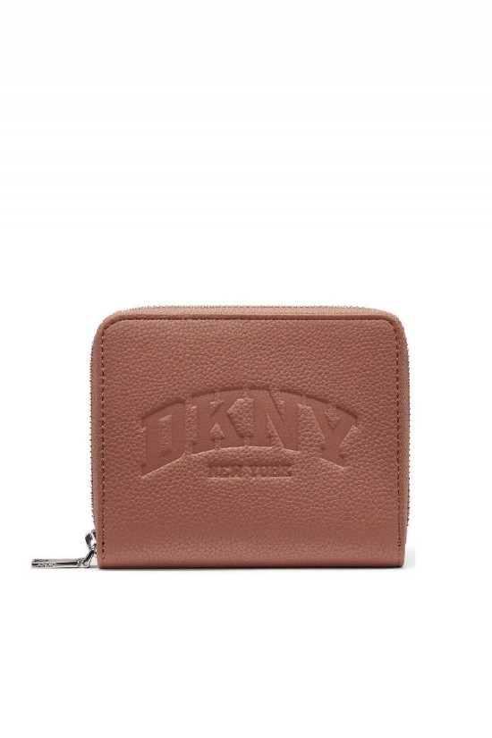 Γυναικείο μικρό μπεζ πορτοφόλι - DKNY Hadlee Small R541AO38