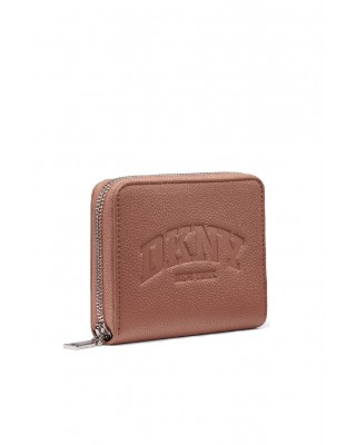 Γυναικείο μικρό μπεζ πορτοφόλι - DKNY Hadlee Small R541AO38