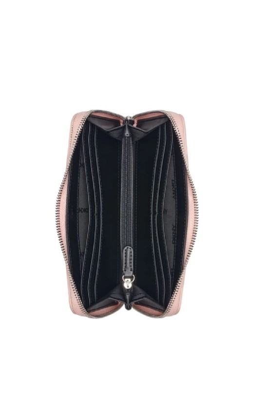 Γυναικείο μεγάλο ροζ πορτοφόλι - DKNY Hadlee wallet R541AO37 Γυναικείο μεγάλο ροζ πορτοφόλι - DKNY Hadlee wallet R541AO37