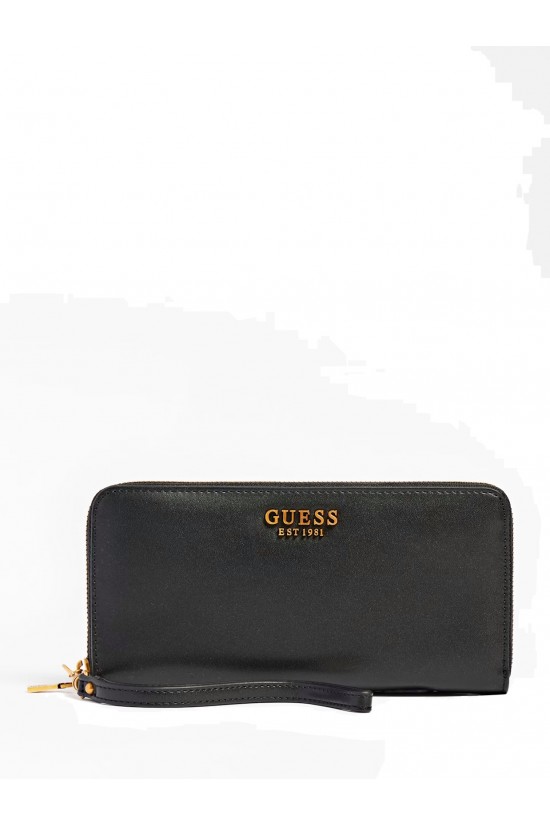 Γυναικείο μεγάλο μαύρο πορτοφόλι - Laurel Guess VB850046