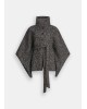 Γυναικείο poncho με ζώνη - Liu Jo 2F5025T0300