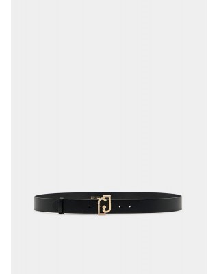 Γυναικεία μαύρη ζώνη με αγκράφα - Liu Jo AF5328E0077 Γυναικεία μαύρη ζώνη με αγκράφα - Liu Jo AF5328E0077