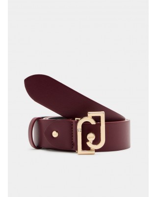 Γυναικεία μπορντό ζώνη με αγκράφα - Liu Jo AF5328E0077 Γυναικεία μπορντό ζώνη με αγκράφα - Liu Jo AF5328E0077