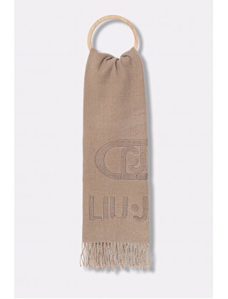 Women's taupe scarf - Liu Jo 2F5023T0300