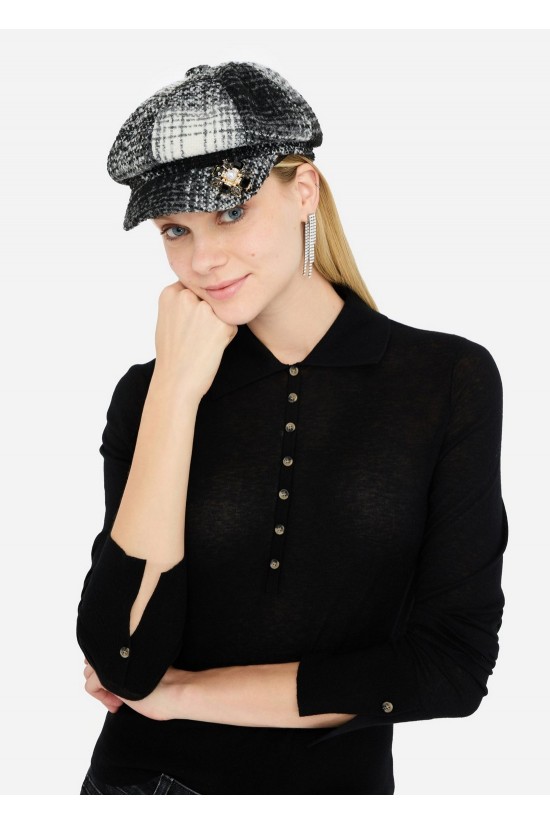 Γυναικείο καρό καπέλο - Liu Jo 2F5029T6089