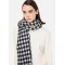 Women's black vichy jacquard scarf - Liu Jo 2F5041T0300