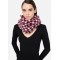 Γυναικείο κόκκινο κασκόλ vichy jacquard - Liu Jo 2F5041T0300