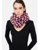 Γυναικείο κόκκινο κασκόλ vichy jacquard - Liu Jo 2F5041T0300 Γυναικείο κόκκινο κασκόλ vichy jacquard - Liu Jo 2F5041T0300