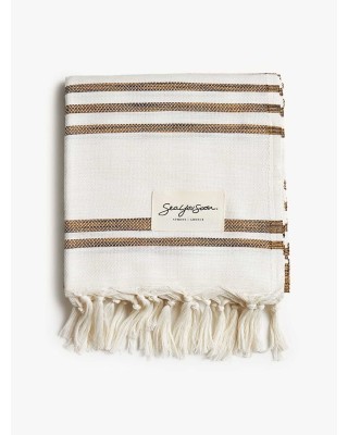 Πετσέτα θαλάσσης με ρίγες - Salentina Sea you soon  Πετσέτα θαλάσσης με ρίγες - Salentina Sea you soon