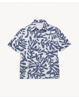 Κοντομάνικο πουκάμισο με print - Sea you soon Corallo  Κοντομάνικο πουκάμισο με print - Sea you soon Corallo