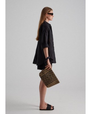 Γυναικείο μαύρο τσαντάκι clutch - Palmaria Sea you soon 424103010 Γυναικείο μαύρο τσαντάκι clutch - Palmaria Sea you soon 424103010