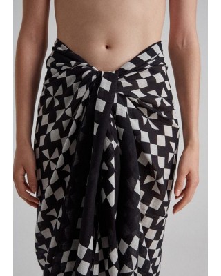 Γυναικείο παρεό με print - Sea you soon Corsica 35411010 Γυναικείο παρεό με print - Sea you soon Corsica 35411010