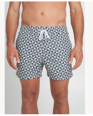 Ανδρικό μαγιό σορτς μαύρο με σχέδιο - Sea you soon Ombra  Ανδρικό μαγιό σορτς μαύρο με σχέδιο - Sea you soon Ombra