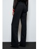 Γυναικεία μαύρη παντελόνα σε ίσια γραμμή - Access 34-5111