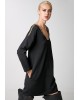 Γυναικείο φόρεμα με V λαιμόκοψη και αλυσίδα - Access 34-3069