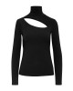 Γυναικεία μπλούζα ριπ ζιβάγκο με άνοιγμα - Eight 34-2163