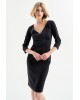 Γυναικείο φόρεμα pencil με σούρες - Access 34-3026