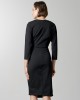 Γυναικείο μίντι κρουαζέ φόρεμα με πιέτες - Access 34-3101