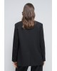 Γυναικείο μαύρο oversized σακάκι - Eight 54-1603 Γυναικείο μαύρο oversized σακάκι - Eight 54-1603