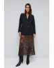 Γυναικείο μαύρο oversized σακάκι - Eight 54-1098 Γυναικείο μαύρο oversized σακάκι - Eight 54-1098