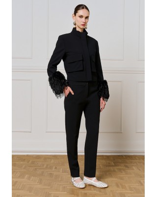 Γυναικείο ψηλόμεσο ίσιο παντελόνι - Spell 54-5085