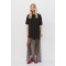 Γυναικεία μαύρη oversized μπλούζα με στρας - Access 64-2156