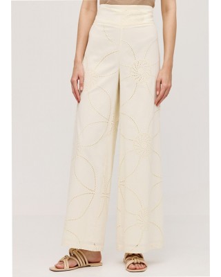 Γυναικεία παντελόνα broderie - Spell 43-5158 Γυναικεία παντελόνα broderie - Spell 43-5158