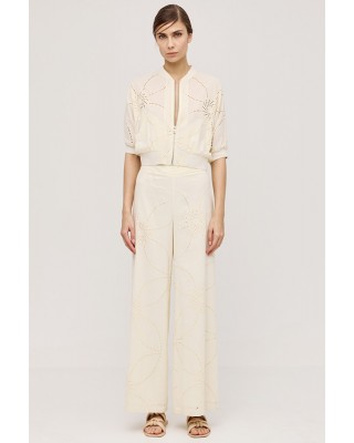 Γυναικεία παντελόνα broderie - Spell 43-5158 Γυναικεία παντελόνα broderie - Spell 43-5158