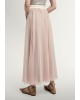 Γυναικεία μάξι φούστα με τούλι- Access 43-6061