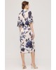 Γυναικείο φόρεμα κρουαζέ με floral τύπωμα - Access 43-3349