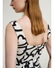 Γυναικείο μίνι φόρεμα με print - Spell 43-3047