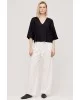 Γυναικεία μαύρη μπλούζα oversized - Eight 43-2130 Γυναικεία μαύρη μπλούζα oversized - Eight 43-2130