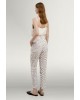 Women's high waist zebra print pants - Access 43-5146
