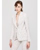 Women's blazer with zebra print - Access 43-1076