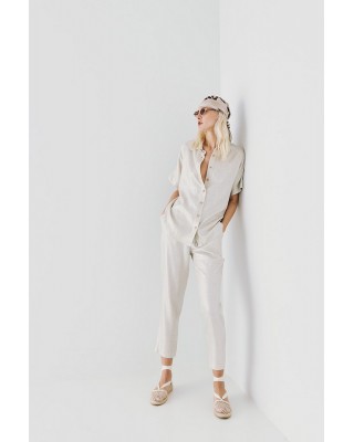 Γυναικείο κοντομάνικο μεταλλιζέ πουκάμισο - Access 53-7079 Γυναικείο κοντομάνικο μεταλλιζέ πουκάμισο - Access 53-7079