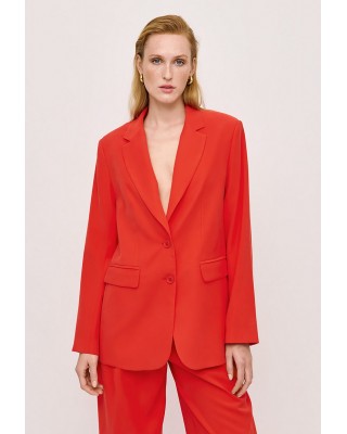 Γυναικείο κόκκινο σακάκι - Eight 53-1055 Γυναικείο κόκκινο σακάκι - Eight 53-1055
