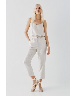 Γυναικείο ψηλόμεσο μεταλλιζέ παντελόνι -  Access 53-5123 Γυναικείο ψηλόμεσο μεταλλιζέ παντελόνι -  Access 53-5123