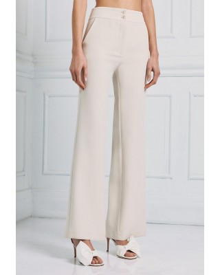 Γυναικείο ψηλόμεσο κρεμ παντελόνι - Spell 53-5107 Γυναικείο ψηλόμεσο κρεμ παντελόνι - Spell 53-5107