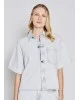 Γυναικείο κοντομάνικο τζιν jacket - Access 53-8031 Γυναικείο κοντομάνικο τζιν jacket - Access 53-8031
