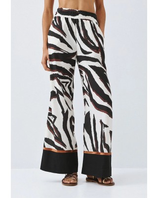 Γυναικεία εμπριμέ παντελόνα - Spell 63-5011