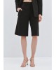 Γυναικεία μαύρη ψηλόμεση βερμούδα - Spell 63-5148