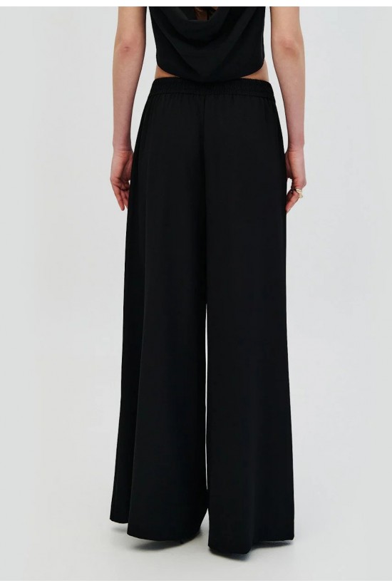 Γυναικεία μαύρη ψηλόμεση παντελόνα - Access 63-5056 Γυναικεία μαύρη ψηλόμεση παντελόνα - Access 63-5056