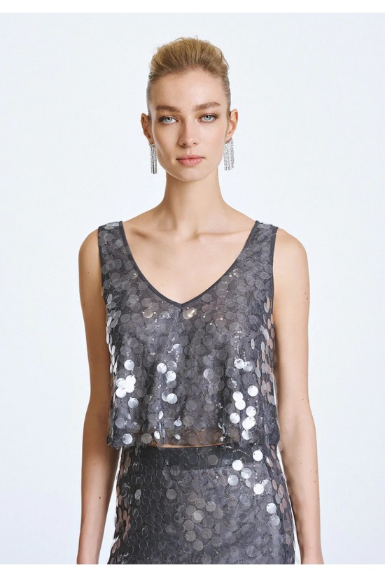 Γυναικεία μπλούζα με πούλιες - Access 63-2057