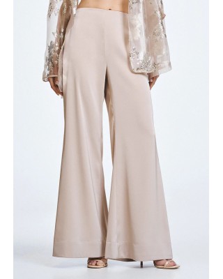 Γυναικεία ψηλόμεση σατέν παντελόνα - Access 63-5034